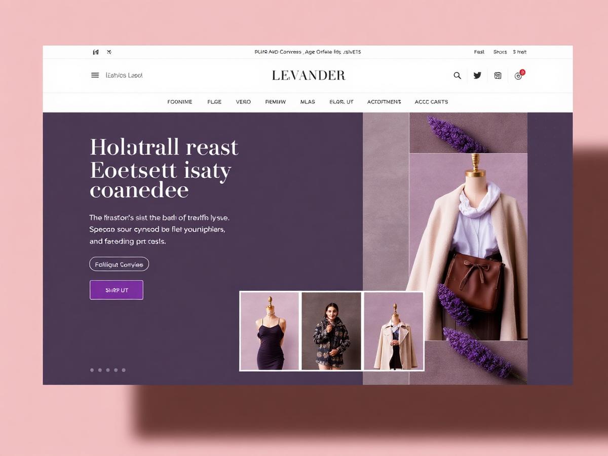 Immersive high-fidelity e-commerce for a luxury label
